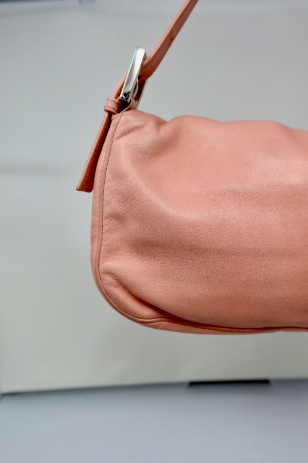 Fendi Baguette Pink Lambskin