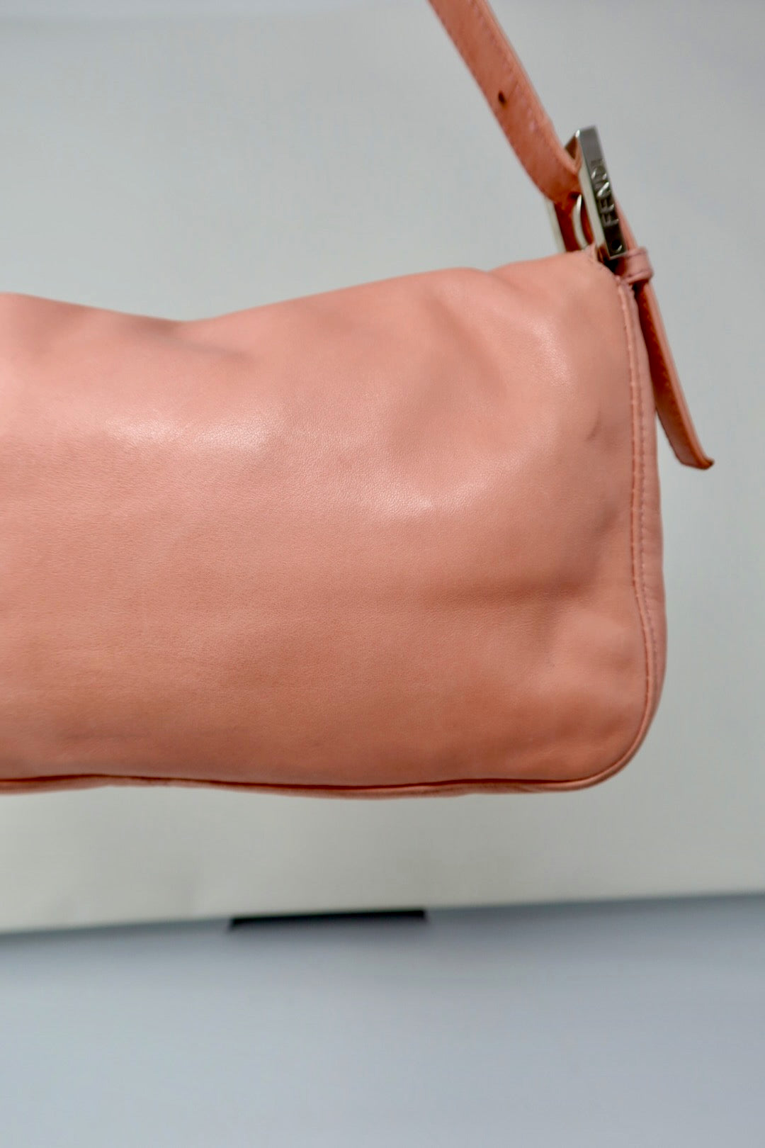 Fendi Baguette Pink Lambskin