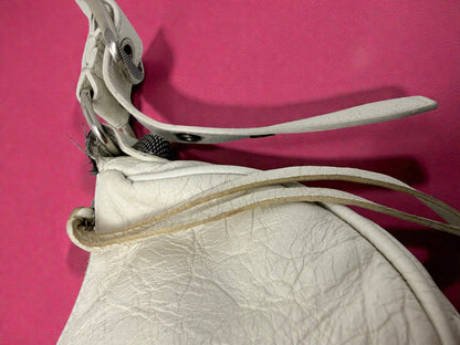 Balenciaga Le Cagole White Shoulder Bag