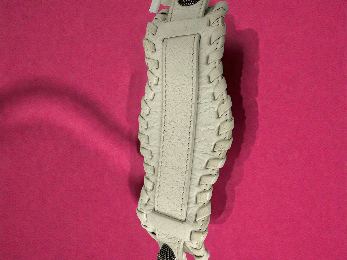 Balenciaga Le Cagole White Shoulder Bag