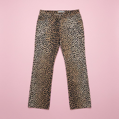Dolce & Gabbana Leopard Print Cropped Pants