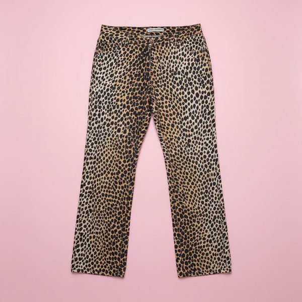 Dolce & Gabbana Leopard Print Cropped Pants