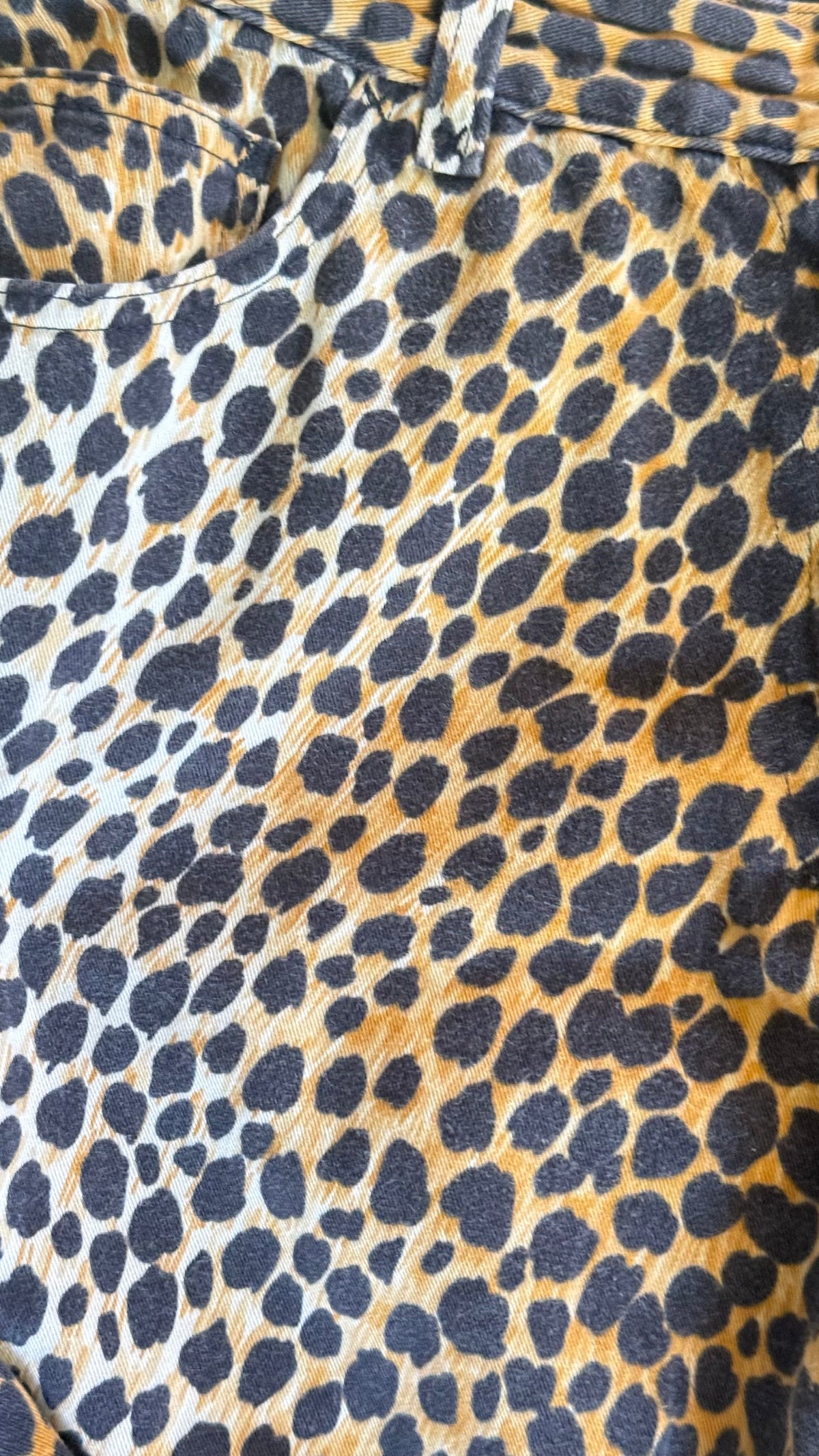 Dolce & Gabbana Leopard Print Cropped Pants