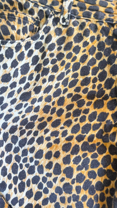 Dolce & Gabbana Leopard Print Cropped Pants