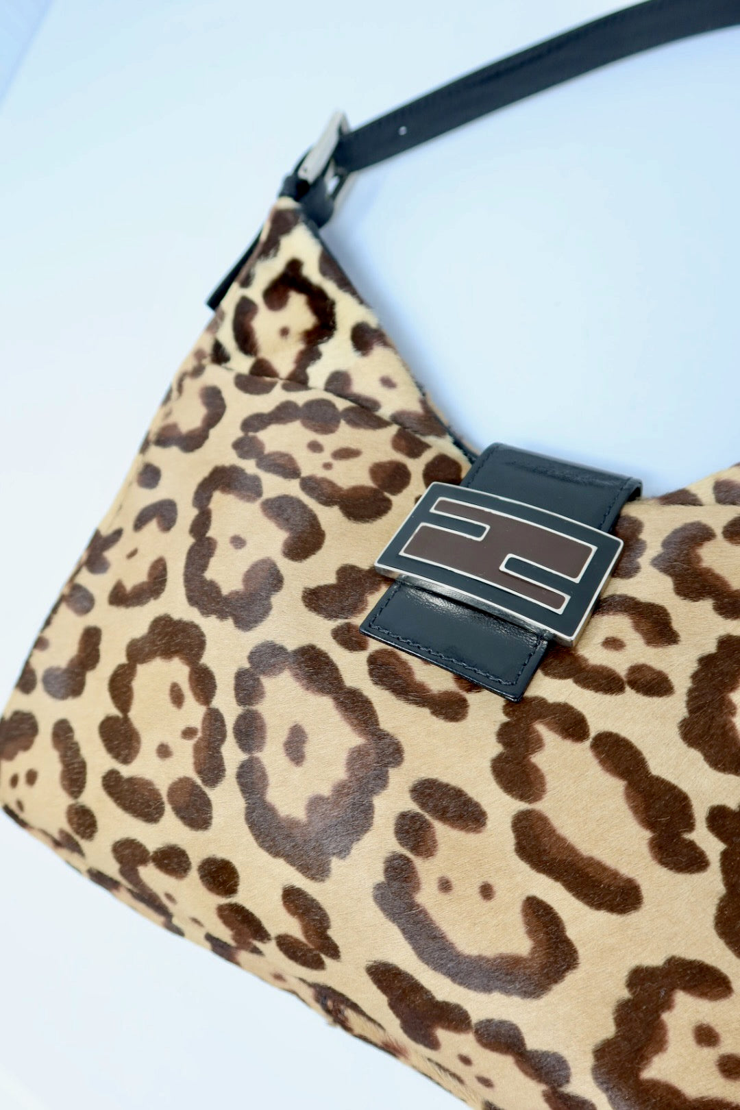 Fendi Leopard Print Pony Hair