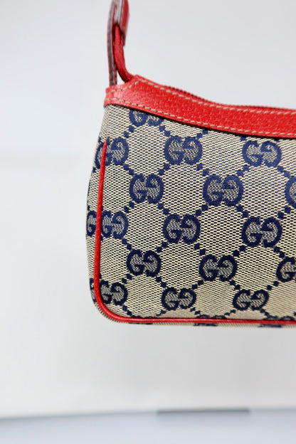 Gucci GG Canvas Red Mini Bag