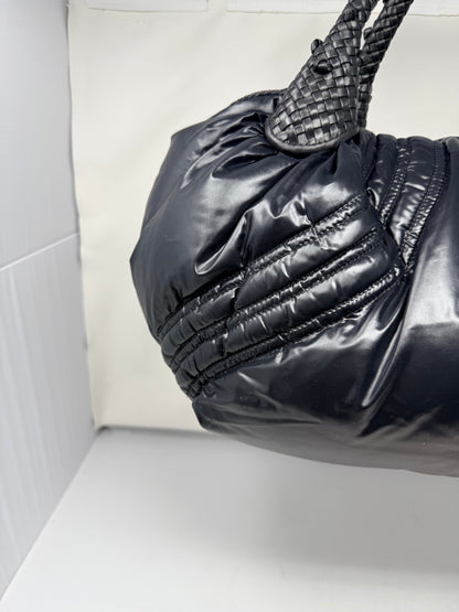 Fendi x Moncler Collab Black Puffy Spy Bag