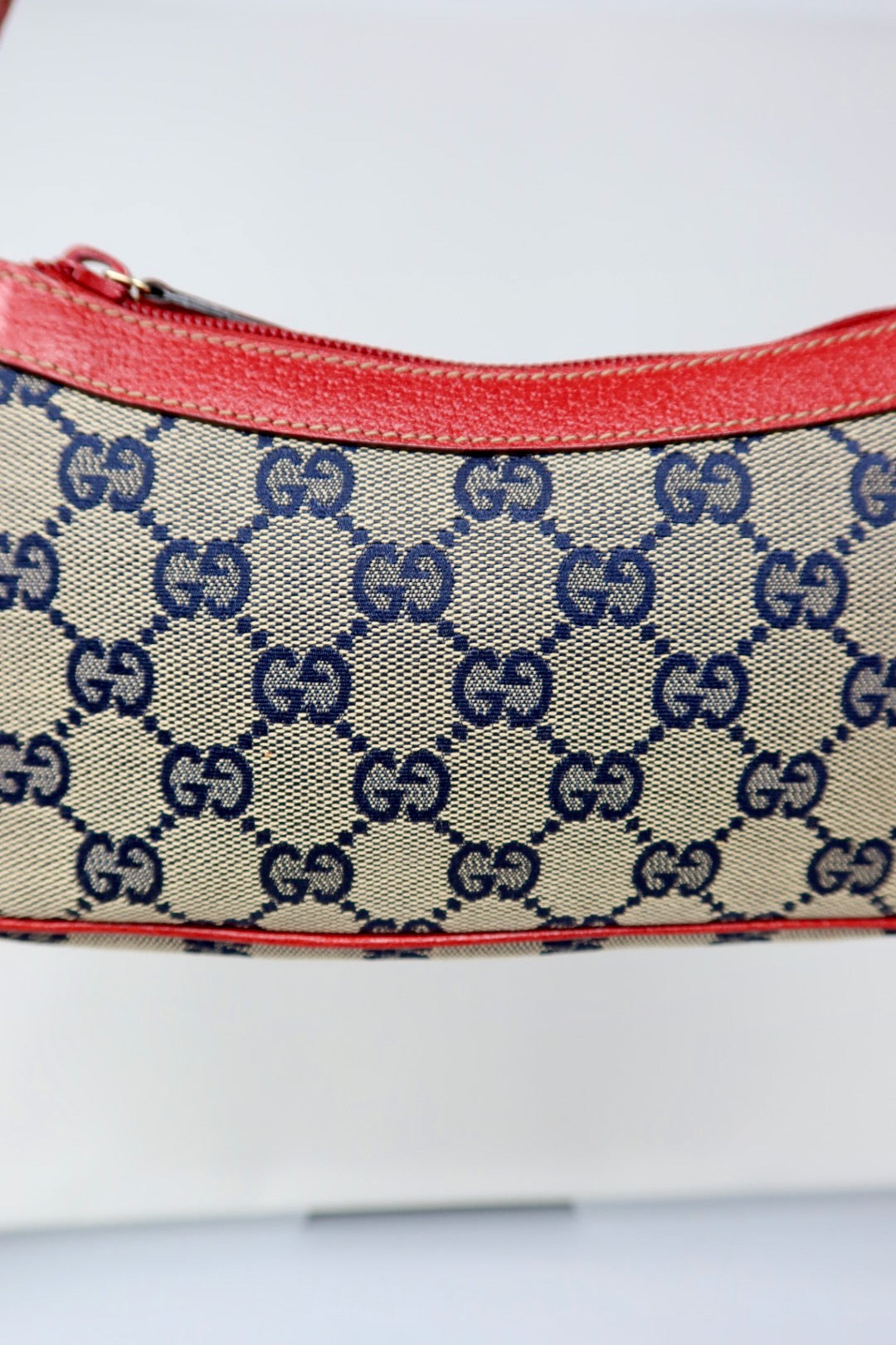 Gucci GG Canvas Red Mini Bag
