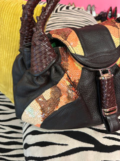 Fendi Spy Multicolor Sequin (comes with original duster)
