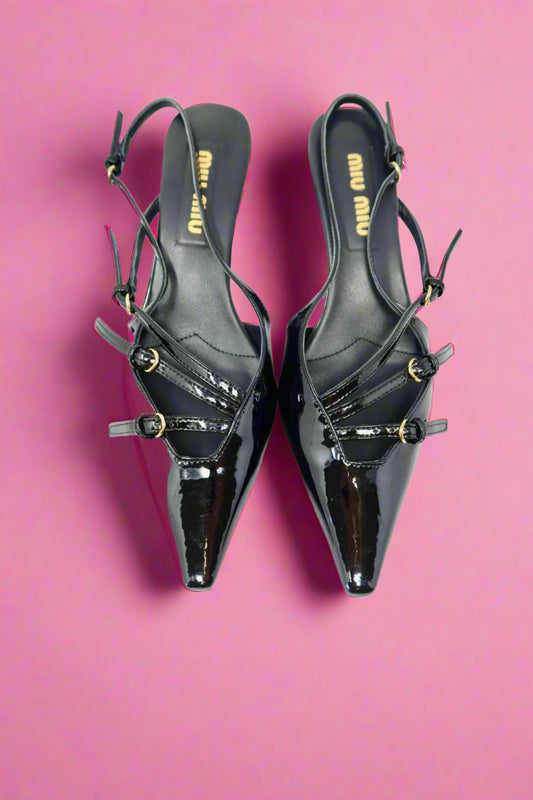 Miu Miu Strappy Heels - 41 EU