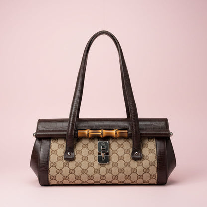 Gucci Bamboo Top Handle Shoulder Bag