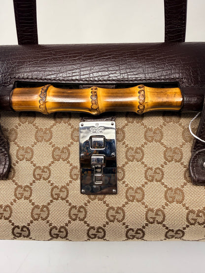 Gucci Bamboo Top Handle Shoulder Bag