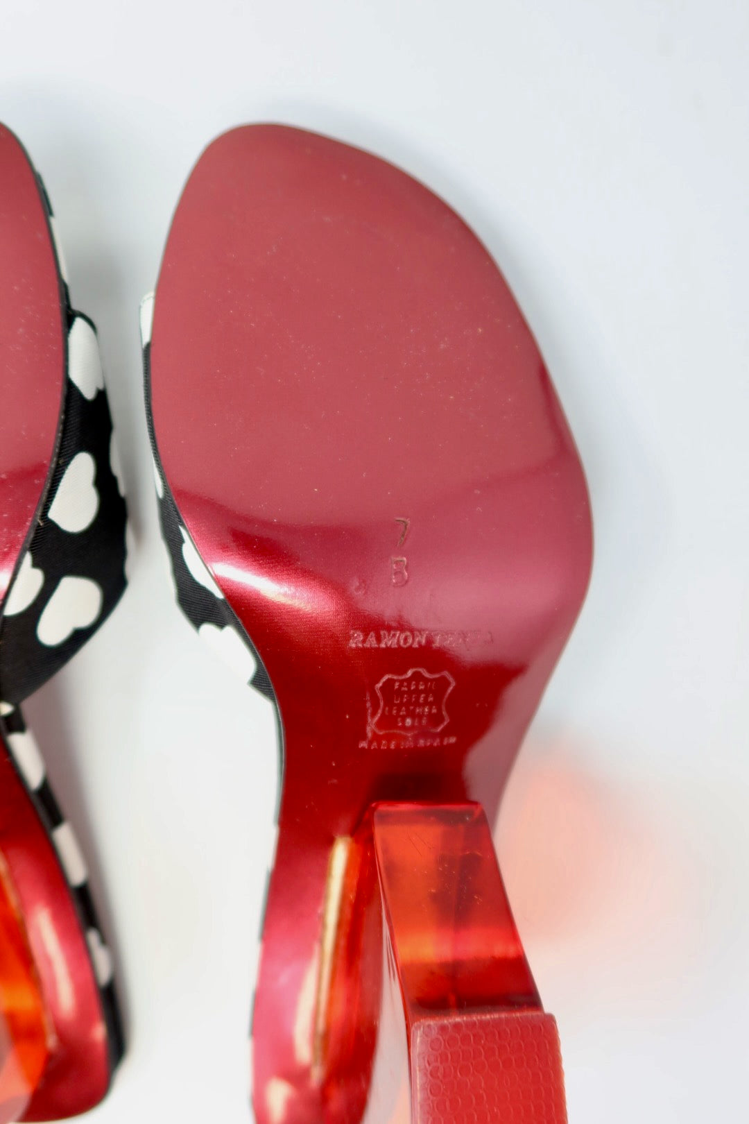 Ramon Tenza Heart Heels - 7B US