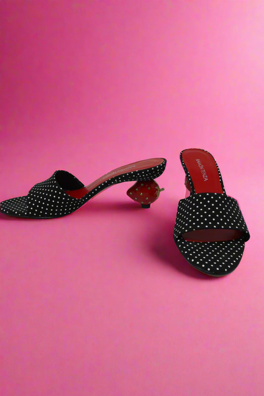Ramon Tenza Strawberry Heels - 5 US