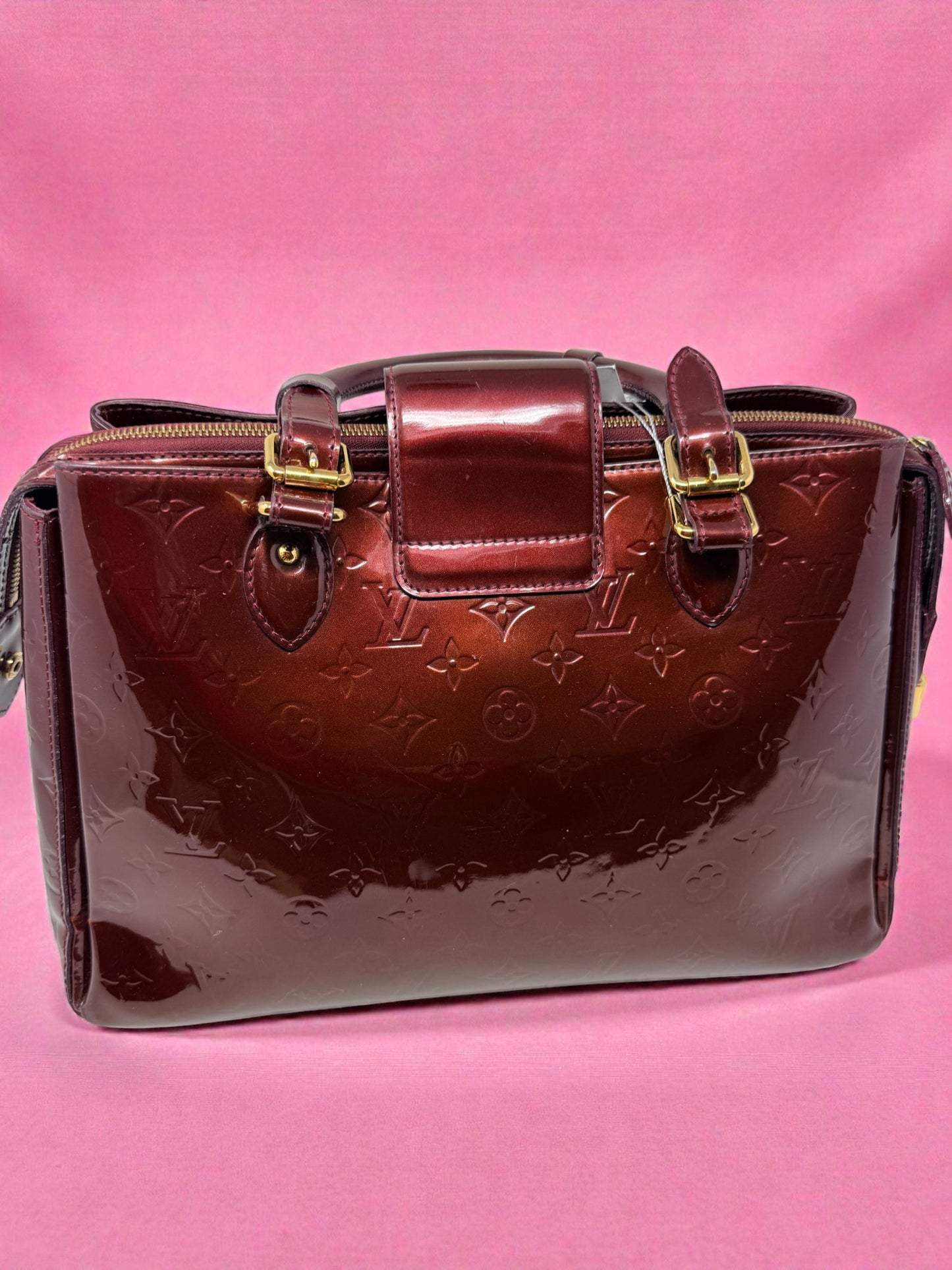 Louis Vuitton Vernis Top Handle Monogram
