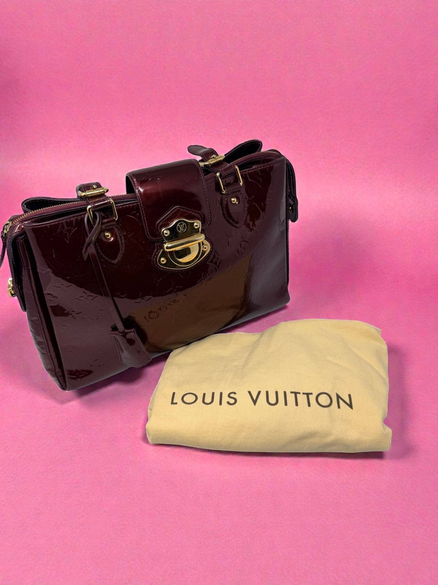 Louis Vuitton Vernis Top Handle Monogram
