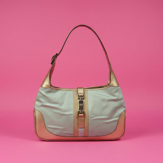 Gucci Jackie Light Blue Shoulder Bag