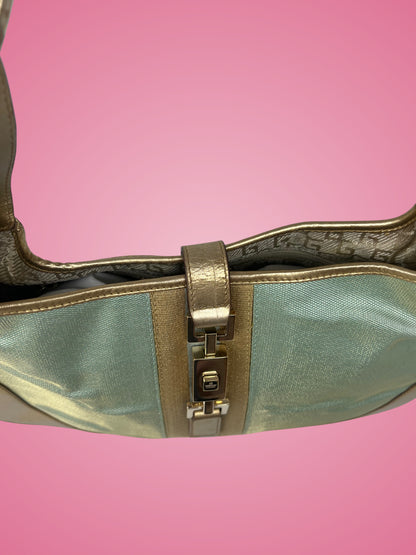 Gucci Jackie Light Blue Shoulder Bag