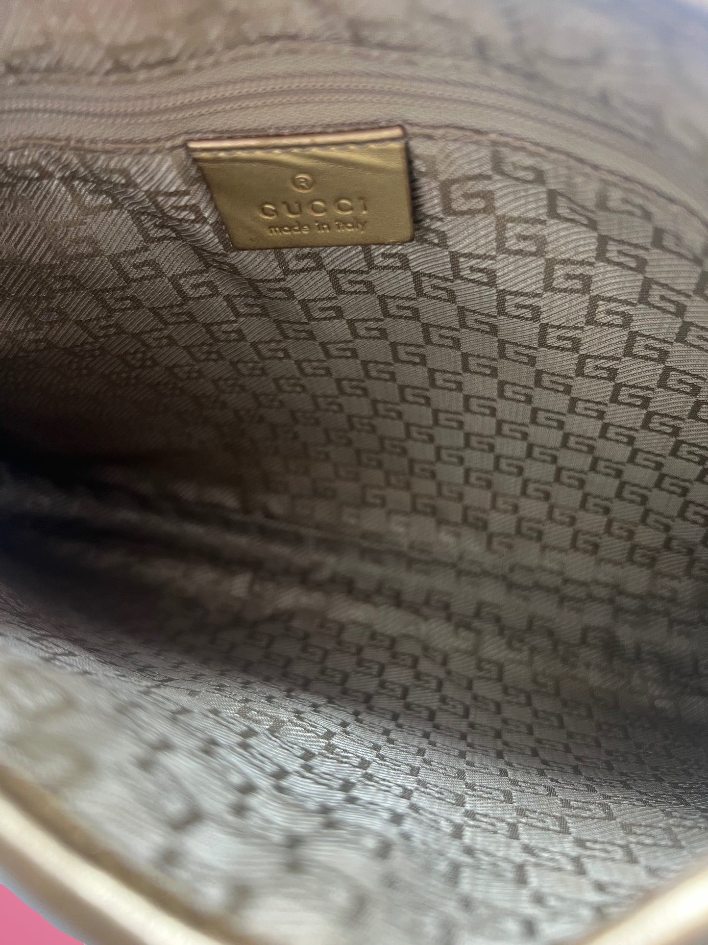 Gucci Jackie Light Blue Shoulder Bag