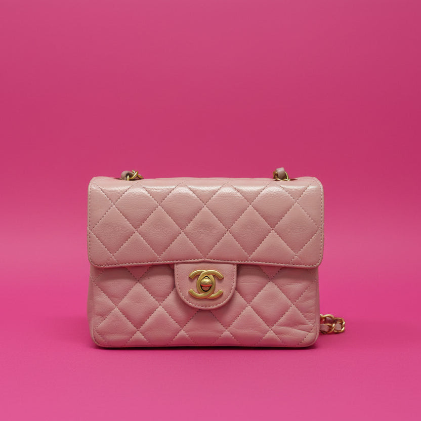 Chanel Mini Classic Flap Pink Leather – Seven Moods