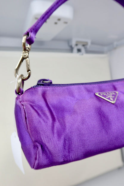 Prada Mini Purple Barrel Bag