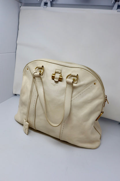 YSL Muse Cream Large Bag