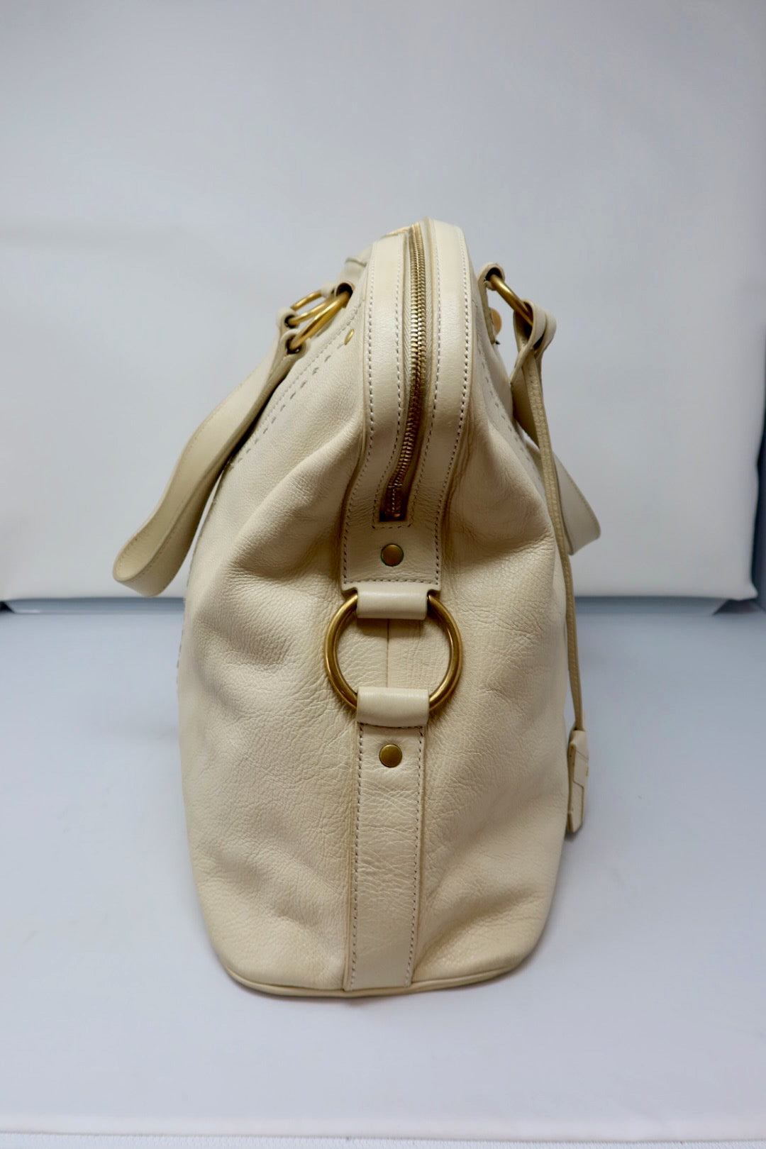 YSL Muse Cream Large Bag
