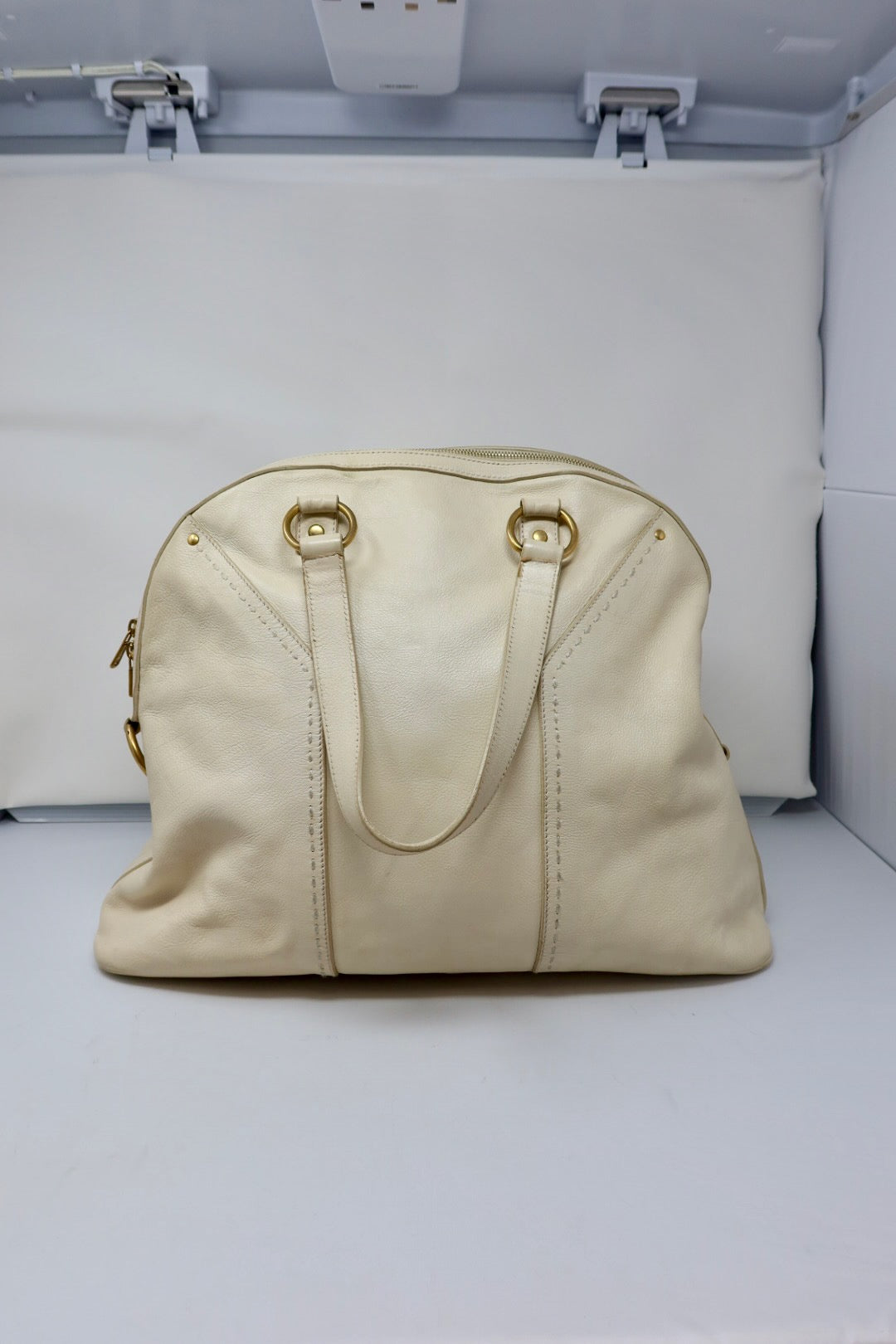 YSL Muse Cream Large Bag