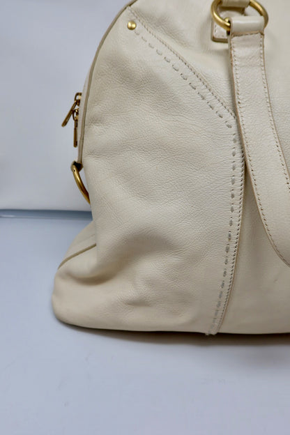 YSL Muse Cream Large Bag