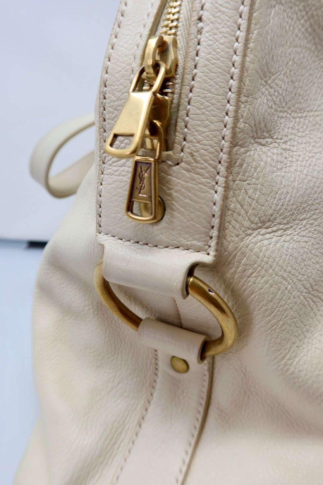 YSL Muse Cream Large Bag