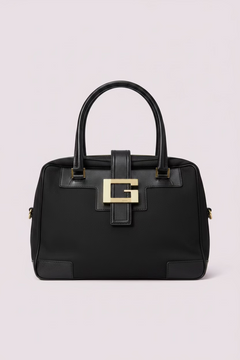 Gucci Tom Ford Black Shoulder Bag Logo
