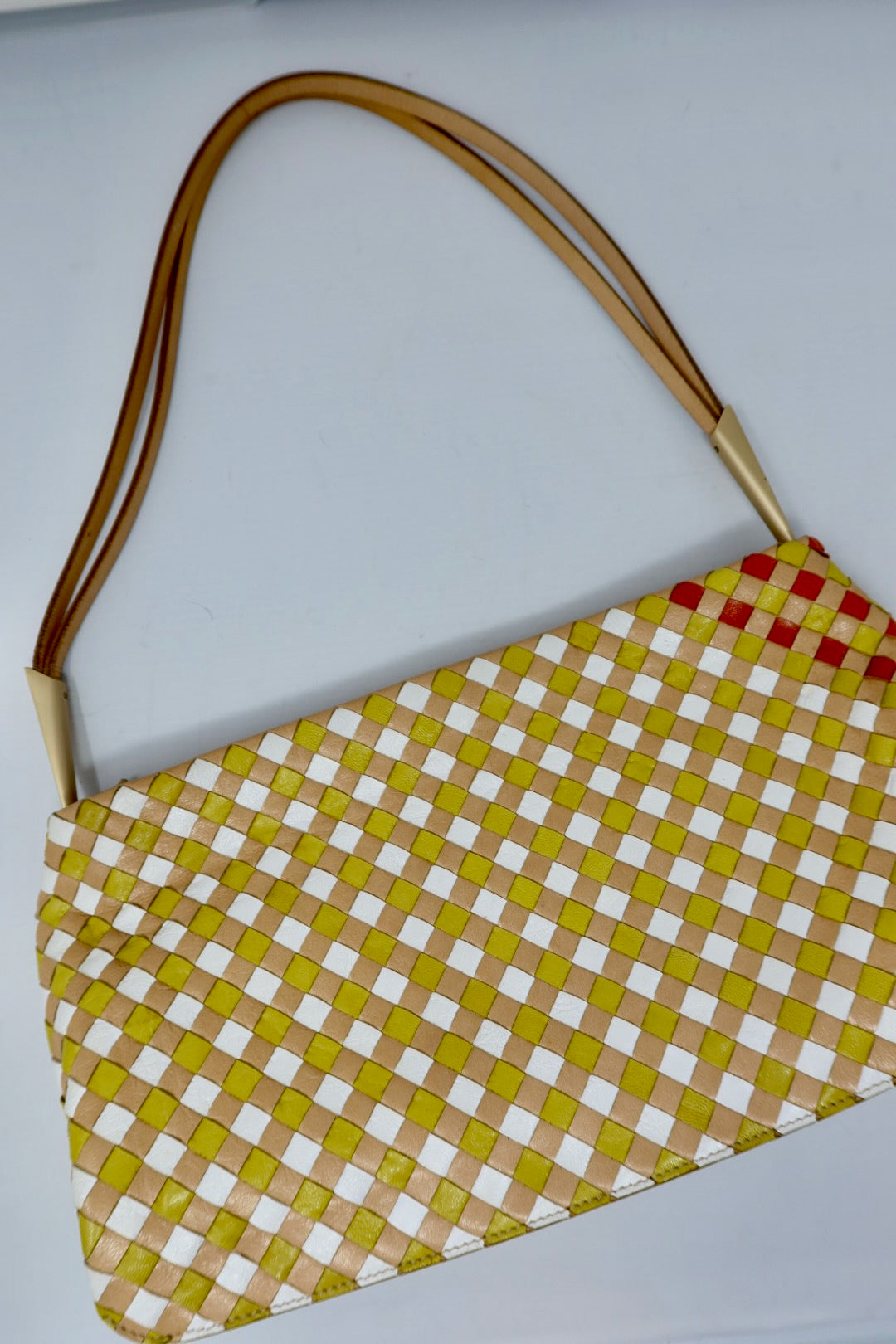 Bottega Veneta Intrecciato Multicolor Shoulder Bag