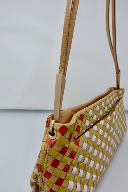 Bottega Veneta Intrecciato Multicolor Shoulder Bag