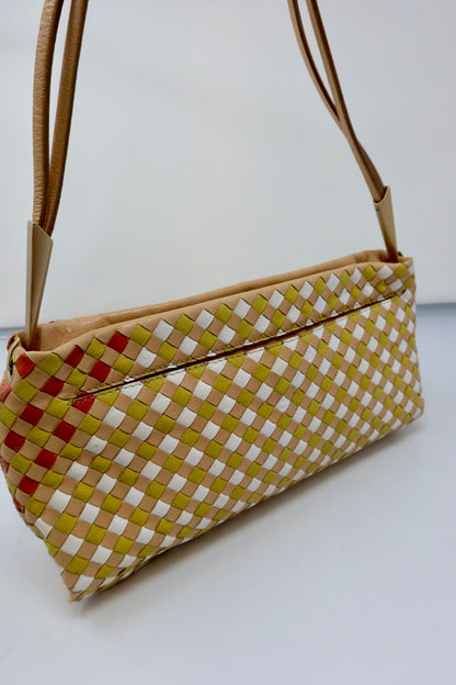 Bottega Veneta Intrecciato Multicolor Shoulder Bag
