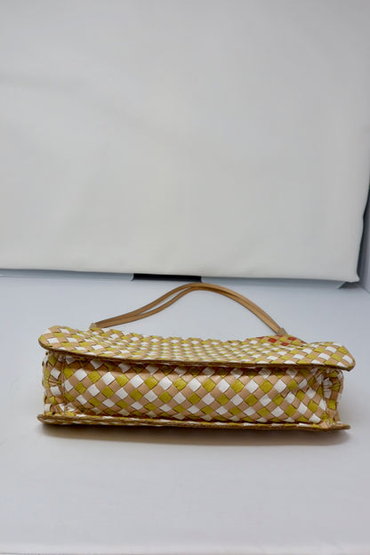 Bottega Veneta Intrecciato Multicolor Shoulder Bag