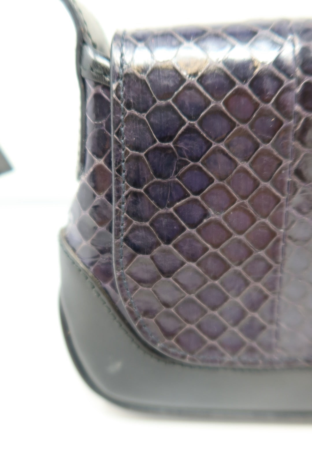 Gucci Black Snakeskin Mini Jackie