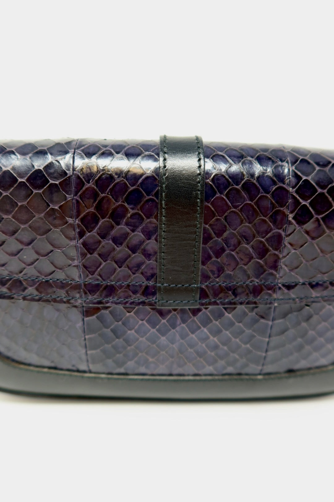 Gucci Black Snakeskin Mini Jackie