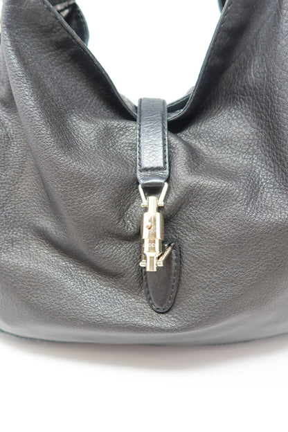 Gucci Jackie Bamboo Leather Shoulder Bag