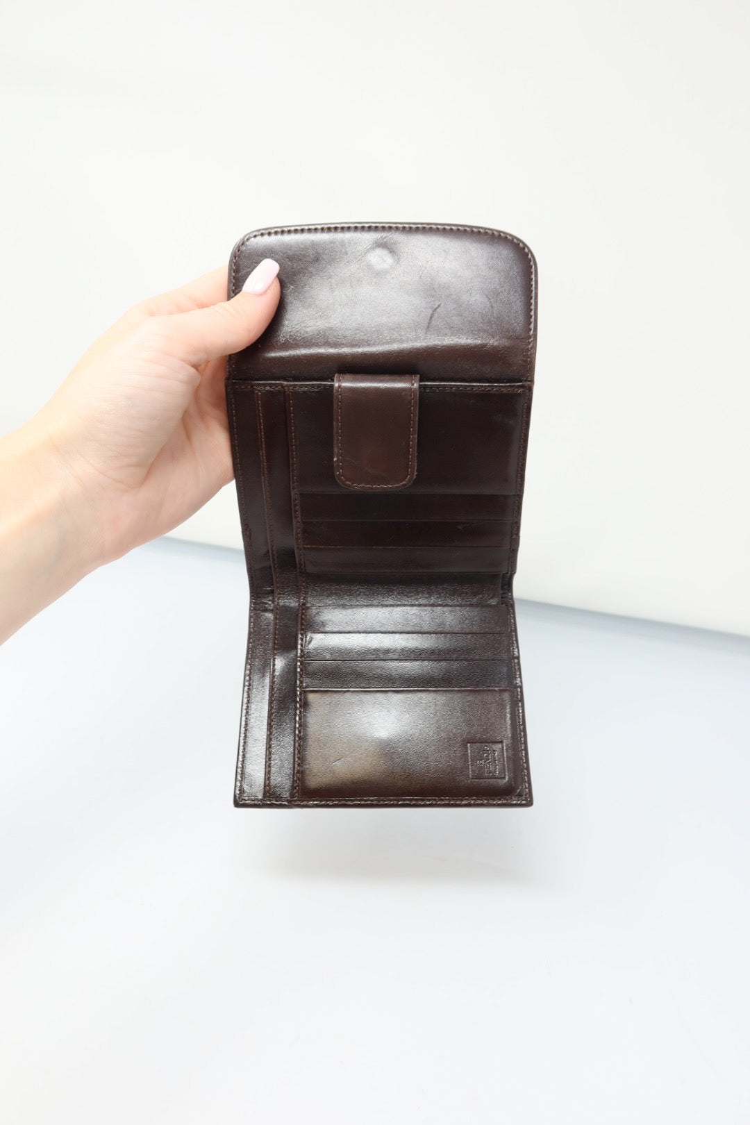 Fendi Zucca Canvas Compact Wallet