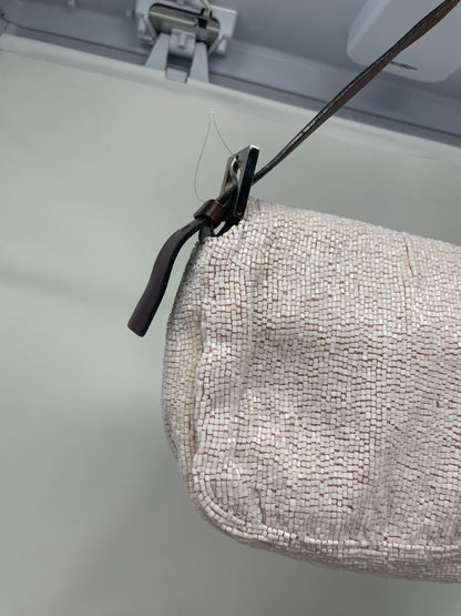 Fendi Beaded Baguette Pink
