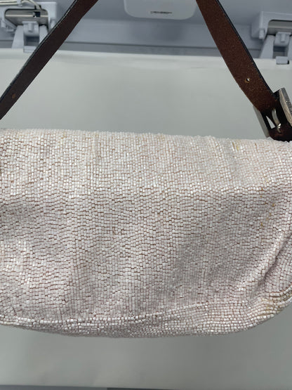 Fendi Beaded Baguette Pink
