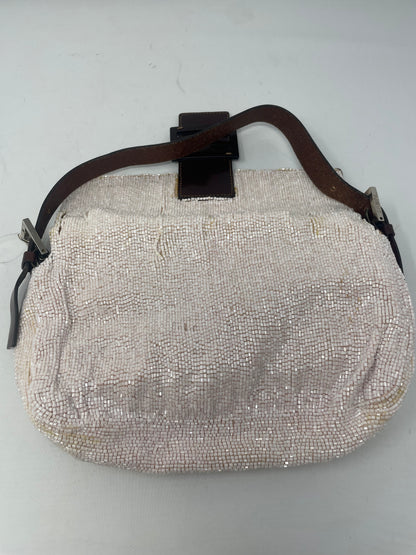 Fendi Beaded Baguette Pink