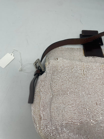 Fendi Beaded Baguette Pink