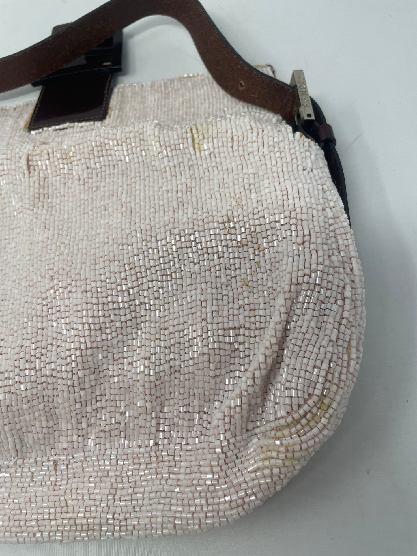 Fendi Beaded Baguette Pink