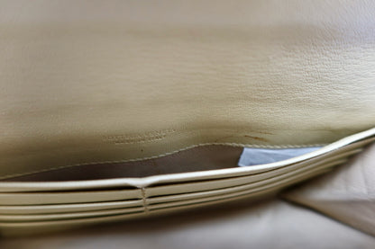 Bottega Veneta Intrecciato Wallet Yellow
