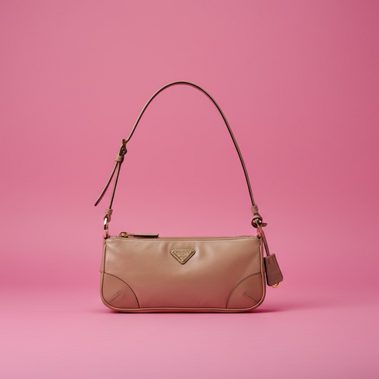 Prada Re-Edition 2002 Leather Shoulder Bag