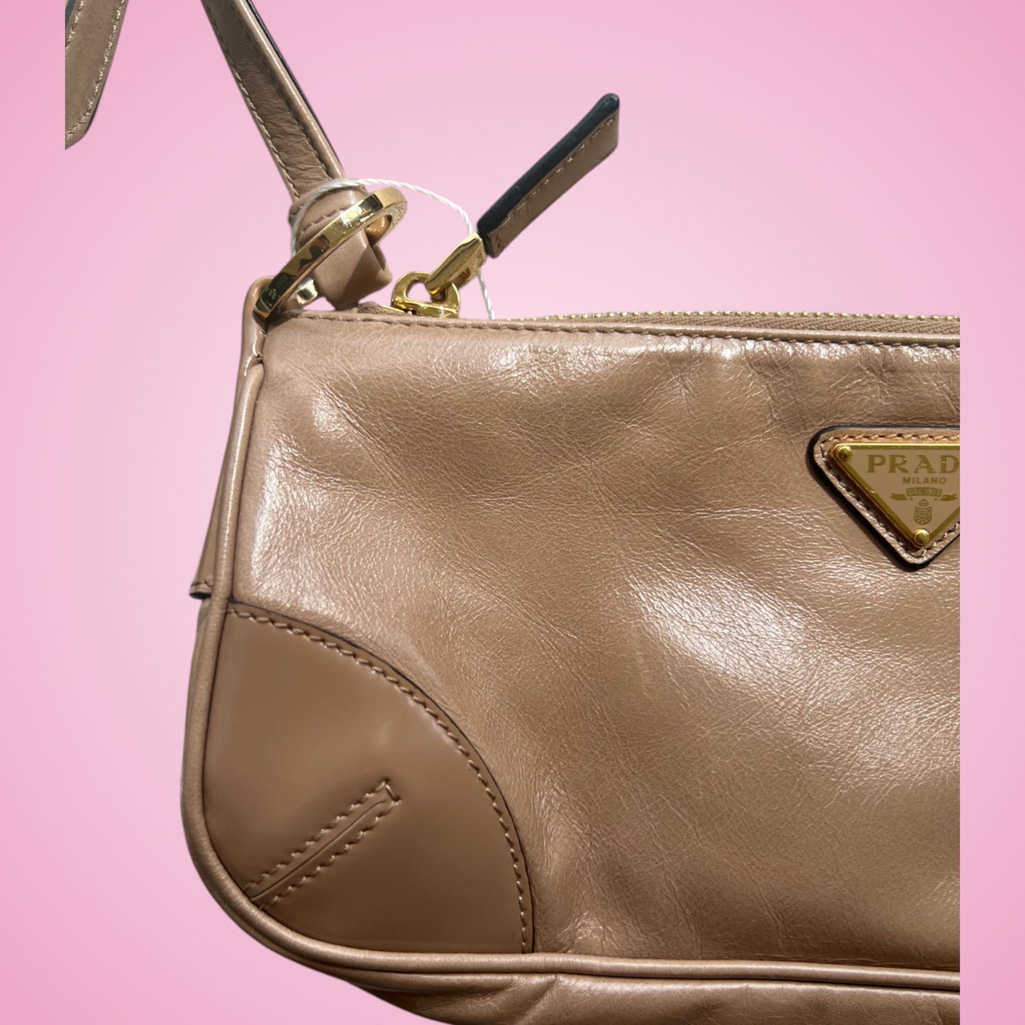 Prada Re-Edition 2002 Leather Shoulder Bag