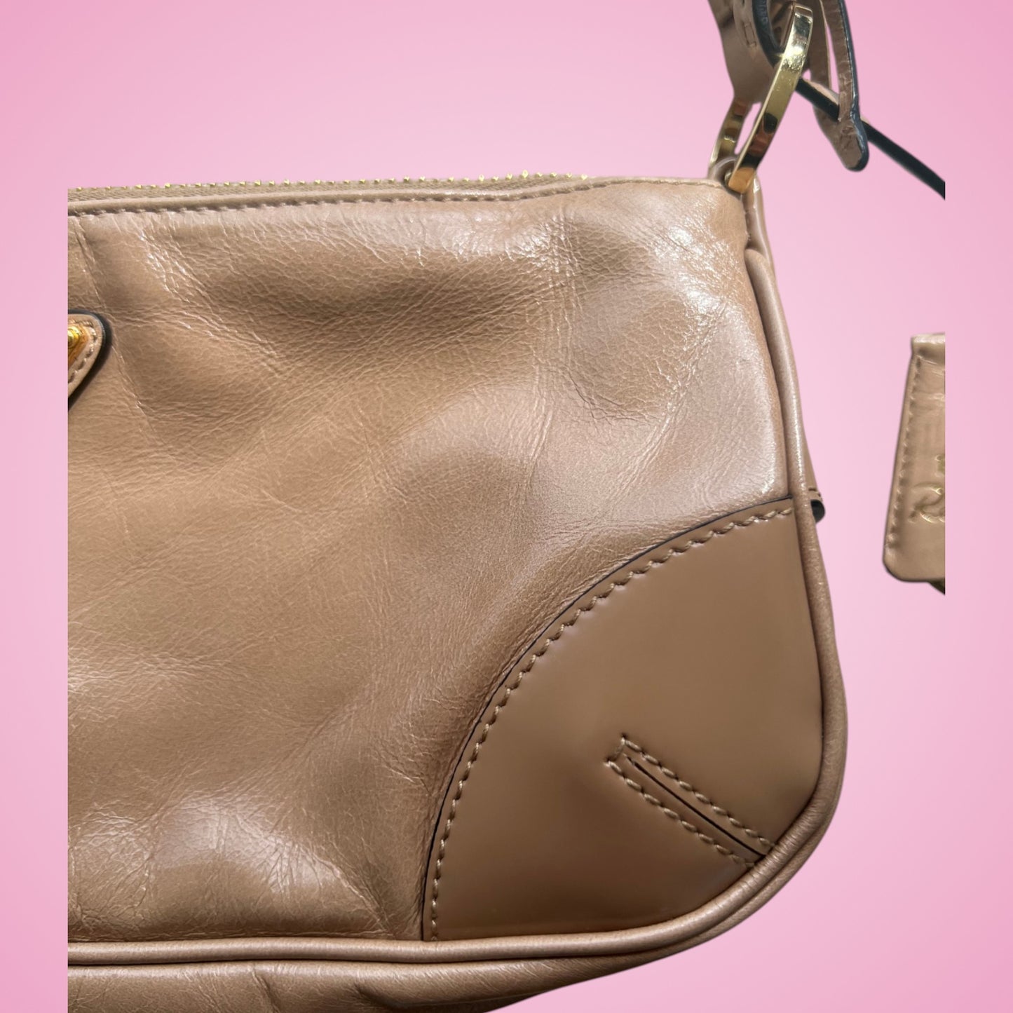 Prada Re-Edition 2002 Leather Shoulder Bag