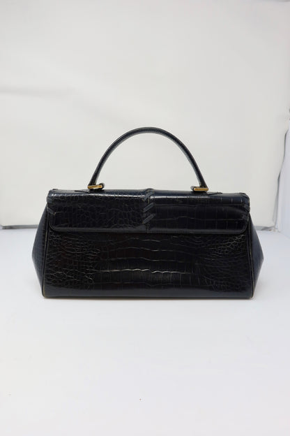 YSL Top Handle Bag Black
