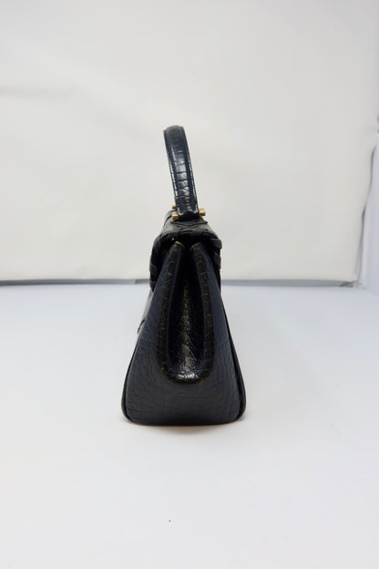YSL Top Handle Bag Black